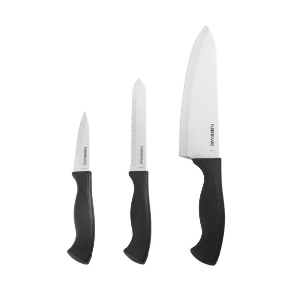 Farberware 3 Piece Assorted Knife Set Wayfair